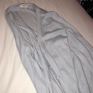 Light blue cardigan